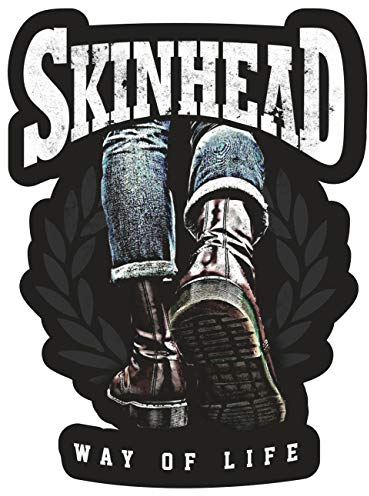 Spaß Kostet Aufkleber Skinhead Way of Life Boots Stiefel Motiv (Wetterfest)