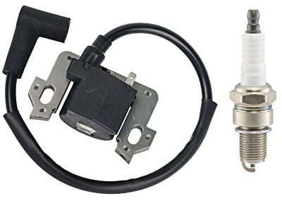 OxoxO New Brand Replacement Ignition Coil With Spark Plug Compatible with Honda GC135 GC160 GC190 GCV135 GCV160 GCV190 Compatible with 0500-ZL8-004