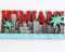 Florida Miami Metal Fridge Magnet Unique Design Home Kitchen Decorative Travel Holiday Souvenir Gift, Stick Up Your Lists Photos on Refrigerator