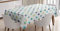 ABAKUHAUS Jahrgang Tischdecke, Tupfen Mode, Für den Inn und Outdoor Bereich geeignet Waschbar Druck Klar Kein Verblassen, 140 x 240 cm, Apfelgrün Jadegrün Dunkelblau