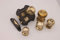 Infinity Decor Victorian Cast Iron Rim Latch Bath Bedroom Lock Door Knob Handle Sets - Brass (Rim Lock + Cottage 50mm Door Knob)