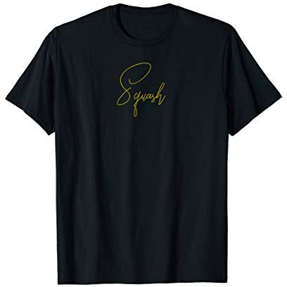 Modernes Squash T-Shirt