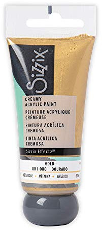 Effectz, vernice acrilica metallizzata color oro, 60 ml