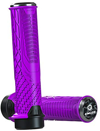 FITYLE Manopole per Manubrio Bici Manopole MTB su Strada Mountain Bike, Viola