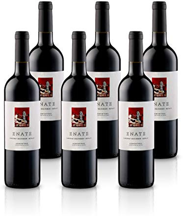 Enate Cabernet Sauvignon - Merlot DO 2018 - Rotwein trocken aus Spanien (6x 0,75L)