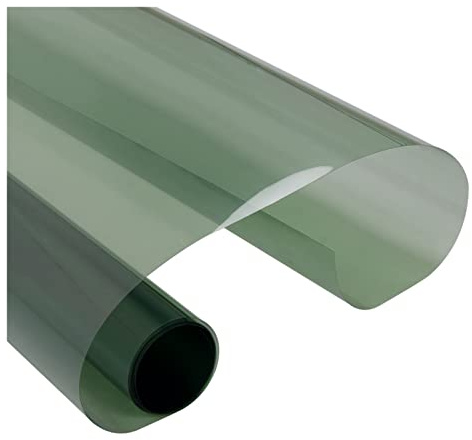ASDFGHJK KANGYEBAIHUODIAN 70% VLT 2mil Green Auto Car Nano Ceramic Film Sunshade Pravicy Anti UV Car Sun Shade Safety Window Glass Tint Vinyl (Size : 90x500cm)