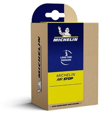 MICHELIN, Negro Camera C4 Airstop 26 x 1,85 – 2,40 Válvulas Presta Sport, (Black), 48, Unisex-Adult, 48 mm