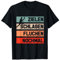Ping Pong Tischtennis Tischtennisspieler T-Shirt Schwarz Klein Crew-Ausschnitt Kurzarm Unisex Erwachsene