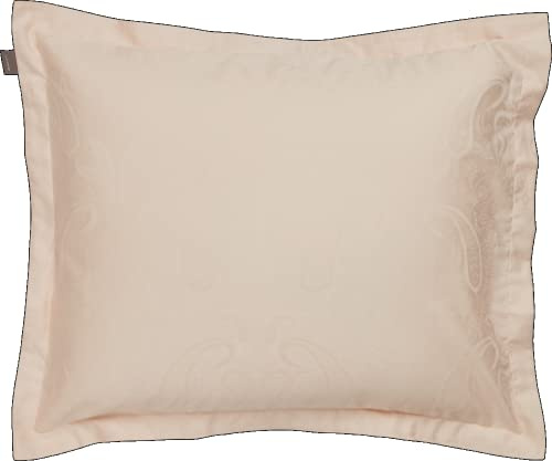 GANT Jacquard Paisley Kissenbezug einzeln Farbe Apricot Shade Größe 80x80