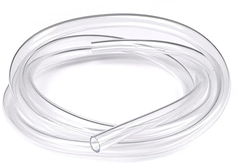 3m tuyau transparent, tuyau, tuyau aquarium, tuyau pompe a eau, tube plastique transparent, tuyau 10mm, tuyau de qualité alimentaire flexible en silicone transparent pour transfert de pompe(10*12mm)