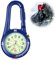 Taschenuhr Digital Schwesternuhr, Krankenschwester Uhren Uhr mit Clip Digital Taschenuhr, Kleine Taschenuhr Taschenuhr Klein Taschenuhr Outdoor für Krankenschwestern Radfahrer Kletterer Rucksack, Blau