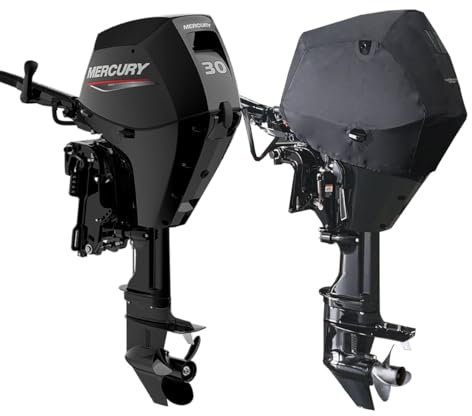 Oceansouth Mercury belüftete Außenbord-Bootsabdeckung (25–30 PS, 4-Strang, 3 Zyl., 500 CC (2022>))