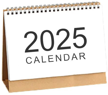 Tischkalender 2025, Tischkalender Sep. 2024 Bis Dez. 2025, Monatskalender 2024 2025 Zum Aufstellen Als Stehkalender 2025, Doppeldrahtplaner Schreibtisch-Kalender Tisch-Querkalender Bürokalender