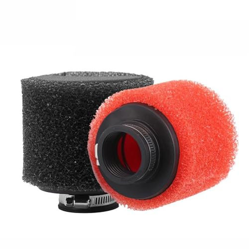 YGJRXF 35mm 38mm 42mm 45mm 48mm Motorrad Schwamm Reiniger Roller Vergaser Zubehör Wiederverwendbare Gewinde Runde Luftfilter