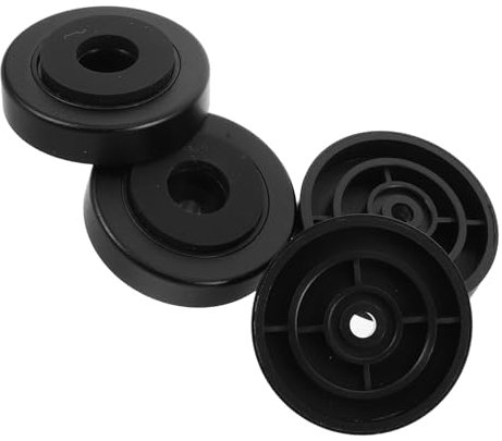 QUMIIRITY Rubber Speaker Isolation Feet Shock Absorbing Pads 4pcs Non Slip Pads for Speaker Stands Turntable Isolation Feet
