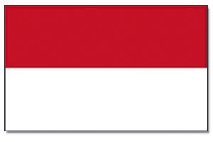 Yantec Outdoor - Hissflagge Indonesien 90 * 150 cm Flagge