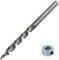 wolfcraft Stufenbohrer-Set für Undercover Jig, 2-teilig I 2933000 I Für unsichtbare Verschraubungen, Taschenlochbohrungen - Bohrer und Tiefenstopp