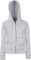 Fruit of the Loom - Giacca sportiva da donna con cappuccio, felpa con cappuccio, Donna, grigio, S (10)