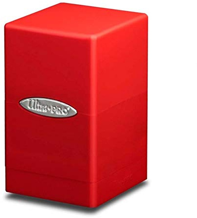 Ultra Pro 330574 DECKBOX Satin Tower C6 Card Game (Red)
