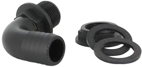 Multicuves - Trop-Plein cuve Eau 1000L - Embout coudé Diamètre 25 mm