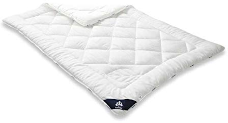Badenia Irisette Steppbett, Satin, Perl, 200 x 200 x 5 cm