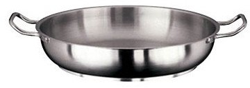 Paderno World Cuisine 11115-50 Paella Pan Stainless Steel