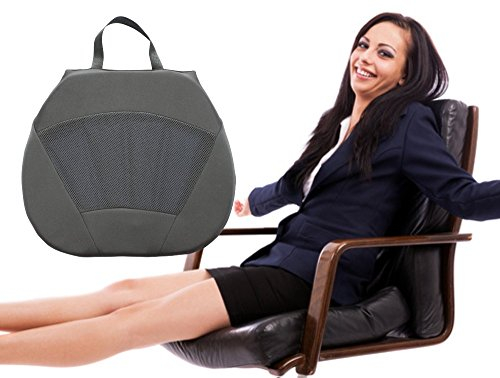 LOREY Hochwertiges Kompaktes Sitzkissen aus Gel, Gelkissen (Kaltschaum Kombination), Sitzunterlage