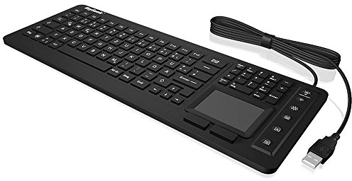 KeySonic KSK-6231 INEL (FR) Tastatur schwarz