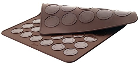 LACOR - 66753 - Molde para Macarons Doble 39 x 29 cm - Marrón