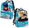 Karactermania Ladybug Courage-3D Shine Backpack (Small) Kinder-Rucksack, 32 cm, 10.5 liters, Blau (Blue)
