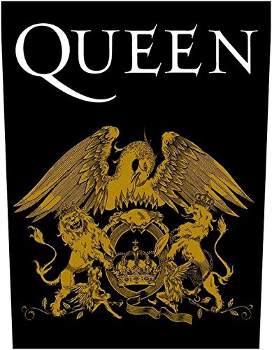 Queen Classic Logo Rückenaufnäher Backpatch