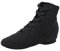 missfiona Scarpe da Jazz Ballo da Donna con Lacci e Suola Divisa Stivali Jazz alla Caviglia(39 EU, Nero)