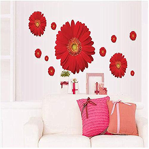 Csheng Wandtattoo Wandtatoo Wandtattoo Schmetterlinge Wandtattoo Baum Wandtattoo Blumen Schmetterlinge Deko Wandtattoos Wandtattoo Schlafzimmer Wandtattoo Wohnzimmer Wandaufkleber red