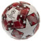 UEFA Champions League Fußball, Größe 5, Offiziell lizenziert, Training, Spiel, Merchandise, Sammlerstück für Kinder und Erwachsene, Tolle Fußball-Geschenkidee, Weiß, Rot