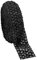 GORGECRAFT 5m 4.2cm Kopf Stirnband Häkel-Stirnband Ribbon Crochet Stretch Trim Stoff Für Haarschmuck Tube Top, Schwarz