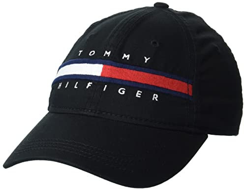 Tommy Hilfiger Avery Herrenhut für Väter, Th Deep Black, Einheitsgröße