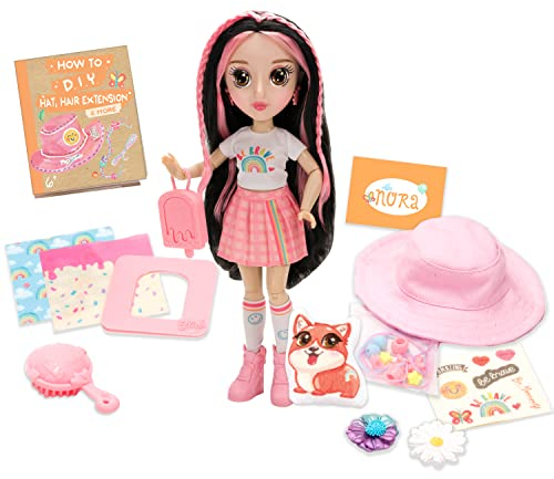 B-KIND ECO DOLLS B-KIND: NORA ECO-FRIENDLY FASHION DOLL WITH CRAFT PLAY,255713003