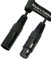 Alvin's Cables XLR 4 Broches mâle vers XLR 4 Broches Femelle Câble d'alimentation pour Sony Venice|F55|SXS Camera, pour Canon C300 Mkiii|C500 Mkii, Blackmagic Ursa Mini Pro 2M/6.56ft