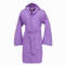 Corredocasa Accappatoio Uomo Donna Unisex Microfibra con Cappuccio Leggero Pratico Resistente Qualità Made in Italy, Perfetto per Bagno, Viaggio, Comodo e Leggero, con Cappuccio e Cintura (Viola, XL)