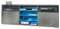 Vladon TV-Board Granada, Lowboard mit 2 Türen und 6 offenen Fächern, Korpus Anthrazit matt, Fronten in Beton dunkel Optik mit RGB LED-Beleuchtung (146 x 54 x 35 cm)