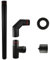Pelletofen Anschluss Set 100 mm