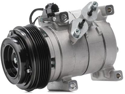 RIDEX A/C Kompressor für Klimaanlage Klimakompressor mit ID: RS09 Kältemittel: R134a PAG 46 mit 110mm Riemenscheibe 5-Rippenanzahl Kompatibel mit FORD Transit Custom V362 Kastenwagen FY, FZ 97701B9000