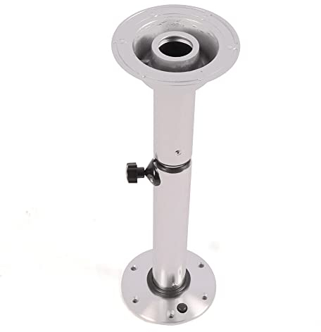 Sengfwin Tischgestell Tischbein Tischfuß Wohnmobil Camping Tischbeine Höhenverstellbar Tischsockelbein Cockpittisch,Removable Teleskop, Wohnmobile Boot Yacht Caravan, Aluminiumlegierung, 56.5-72CM