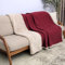 Catalonia Classy Liebesdecke Wasserdicht für Sex, Kuschelig, Wasserfeste Hunde- und Katzendecke, Sofa Schutzdecke, Bett Decke, L 150x200 Große, Wein/Taupe