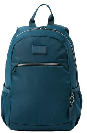 TOTTO - Mochila para Ordenador Portátil de 13 Pulgadas, Modelo Tracer 1, Compartimento Principal y Bolsillo, 2 Bolsillos Botella, Espaldar Ergonómico con Flujo de Aire, Correas en S, Color Legion Blue