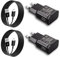 2er-Pack USB Ladegerät mit 2m Ladekabel USB Typ-C für Samsung Galaxy A13 A14 A15 A23 A25 A33 A34 A35 A40 A53 A54 A55 A04S S8 S9 S10 S20 M55 M34,Schnellladegerät Netzte mit USB C Schnellladekabel