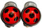 Edelstahl Ohrclips Marienkäfer Ladybug 8 mm oder 12 mm mit bequemen Polstern (8 mm Motiv)