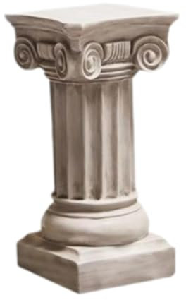 Fenteer Römische Säule Statue Figur dekorative kreative Moderne Stil römische Säule Skulptur griechische Statue für Desktop-Landschaft Tisch, D, XL