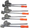 Set 4 Pezzi Curvatubi Piegatubi Professionale 10-12-14-16mm in Acciaio – Strumento Piegatubi per Tubo Idraulico, Auto, Industria e Riscaldamento