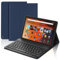 WAVATA Tastatur für Fire HD 10 2023 13th /HD 10 Plus 10.1'' 2021, Hülle mit Tastatur für Fire HD 10/HD 10 Plus 10.1'' 2021 11 Generation Magnetisch Abnehmbarer Deutsch QWERTZ Layout, Dunkelblau
